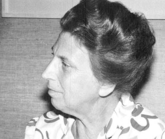 Odette De Wynter, première femme nommée notaire en Belgique (en 1955).